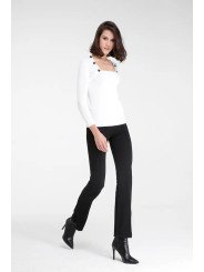 Pantalón leggin acampanado