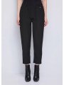 Pantalones negro cropped