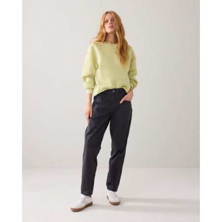 Pantalón elástico negro