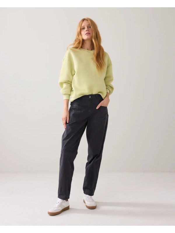 Pantalón elástico negro