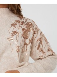 Jersey con lentejuelas