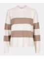 Jersey con rayas jaspeado