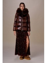 Plumífero con cuello