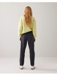 Pantalón elástico negro