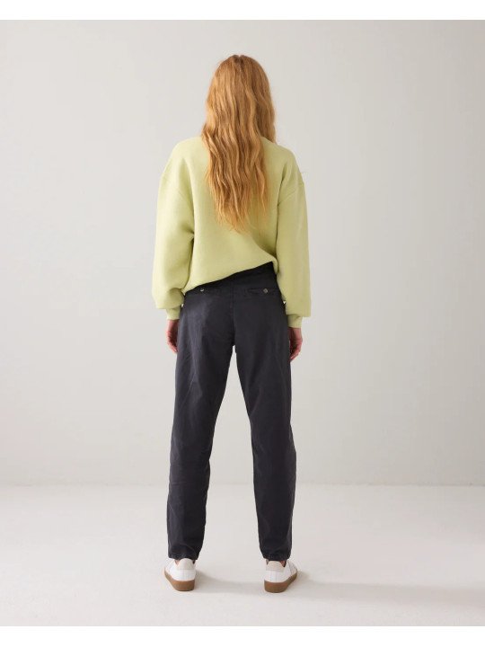 Pantalón elástico negro