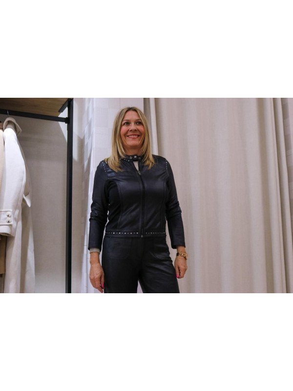 Chaqueta con cremallera