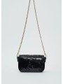 Mini bolso bandolera con lentejuelas