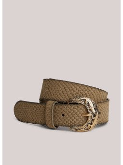 Cinturón con hebilla salamandra