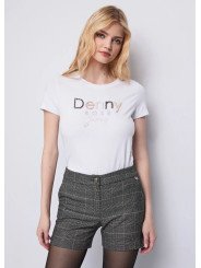 Camiseta manga corta de algodón