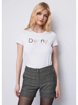 Camiseta manga corta de algodón