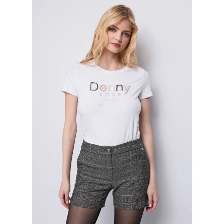 Camiseta manga corta de algodón