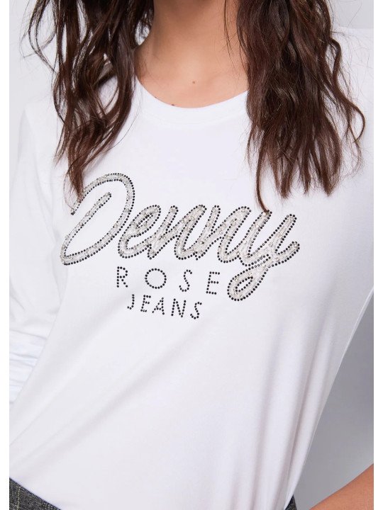 Camiseta manga larga con logo