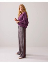 Pantalones a cuadros