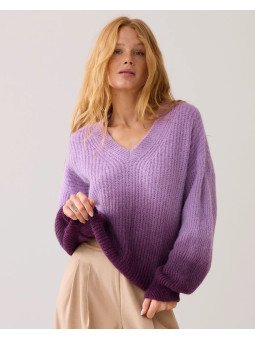 Jersey teñido degradado