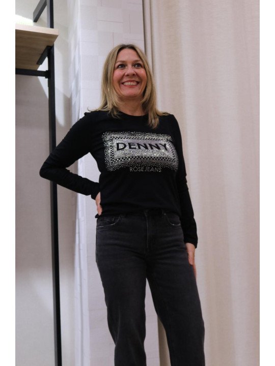 Camiseta con brillos