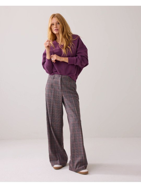 Pantalones a cuadros