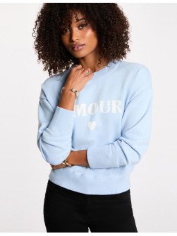 Jersey con cuello redondo