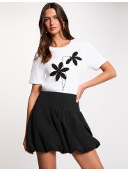 Falda Globo de tiro bajo