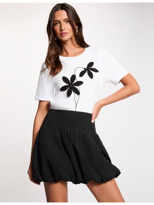 Falda Globo de tiro bajo