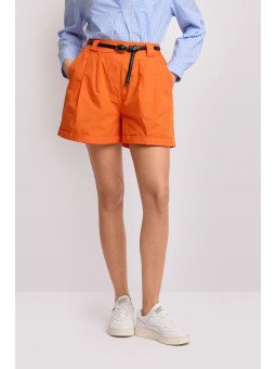 Short de algodón cámel