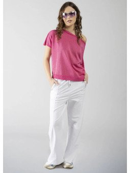 Camiseta punto con lurex