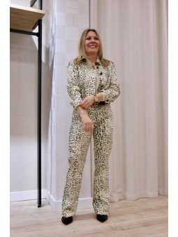 Chaqueta animal print Eva Kayan