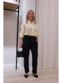 Pantalón con cremallera