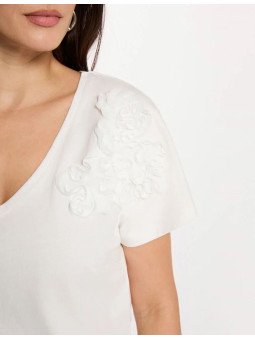 Camiseta cuello V