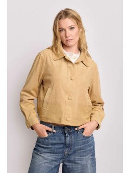 Cazadora corte boxy
