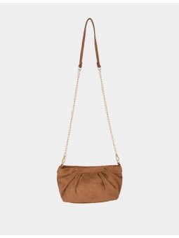 Bolso bandolera ante marrón